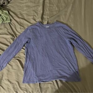 Purple/Blue Long Sleeve Tee from Old Navy size Large